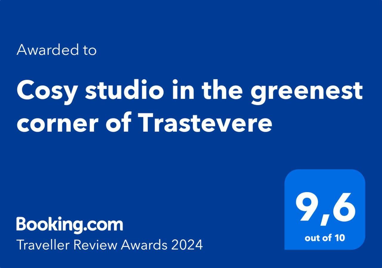 Cosy Studio In The Greenest Corner Of Trastevere Rome Buitenkant foto